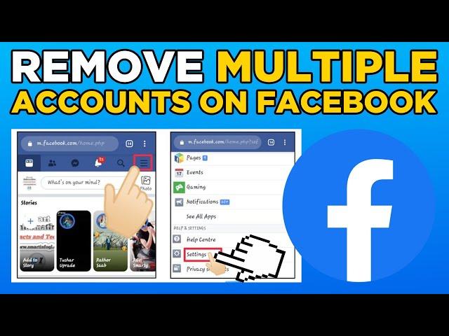 How To Remove Multiple Accounts On Facebook (2025)