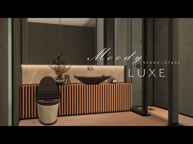 Moody Luxe Apartment | The Sims 4 Speed Build | Stop Motion | Modern | No CC