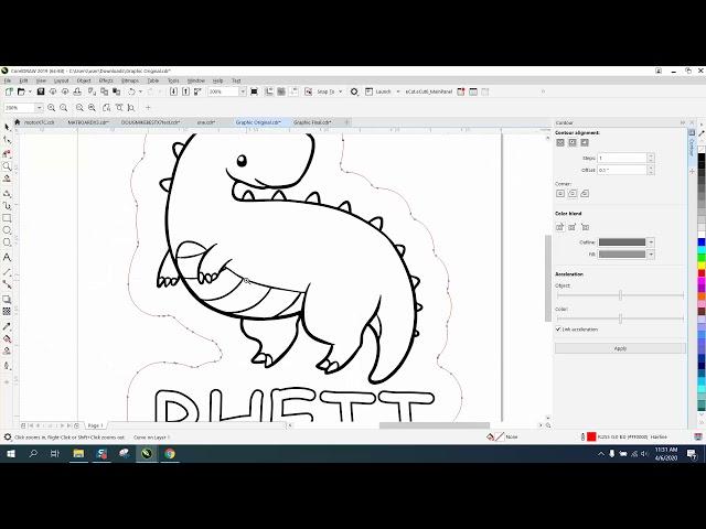 Corel Draw Tips & Tricks Outline around an object