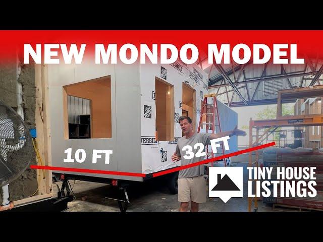 Introducing the Mondo! Our Largest Tiny Home Yet | Sneak Peek Inside! 