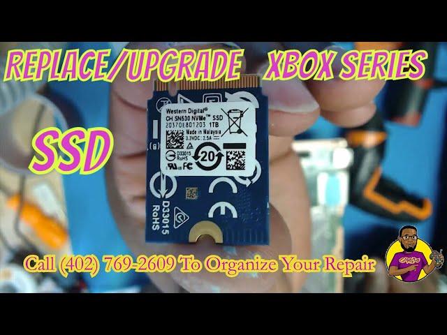 Replace / Upgrade XBOX Series S & X SSD Fix Error E101, E102, E200, E203, E305