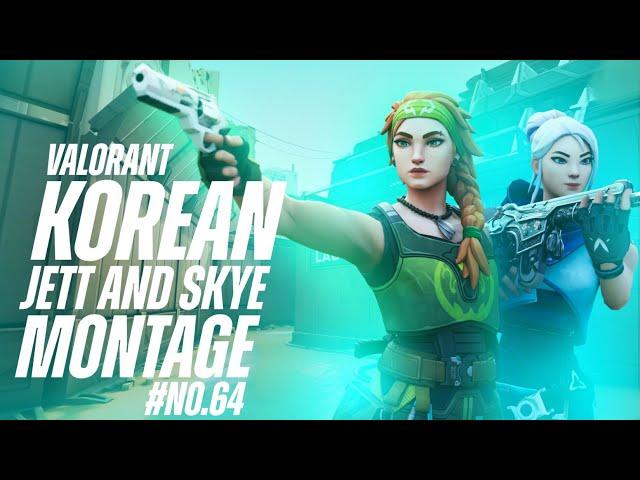 valorant seoldam jett and skye montage#64