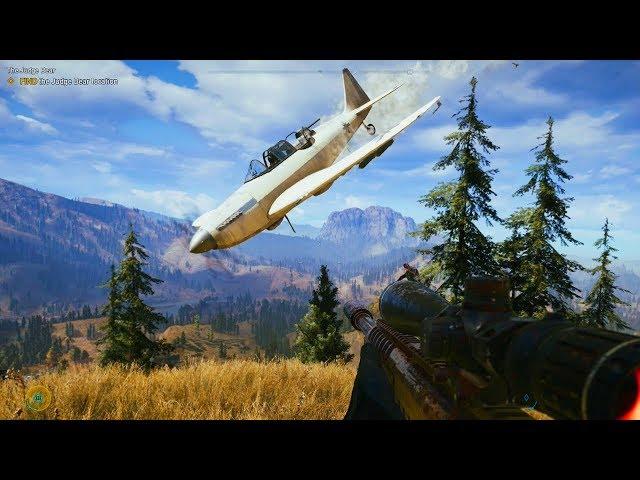 Far Cry 5: Epic High Action Moments & Stealth Hideout Clearing Gameplay - Compilation Vol.4