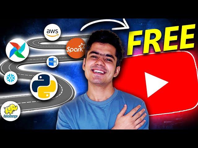 2024 Fastest Way To Learn Data Engineering FREE on YouTube (Complete Guide + 5 Projects)