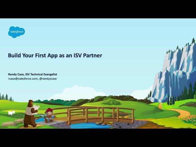 Build Your First App as an ISV Partner