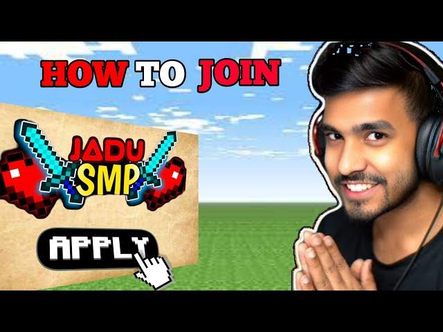 THIS IS MINECRAFT SMP || HOW TO JOIN JADU SMP S1 {OFFICIAL VIDEO}