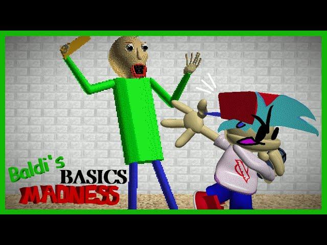 Baldi's Basics Madness v1 FULL GAMEPLAY [FNF]