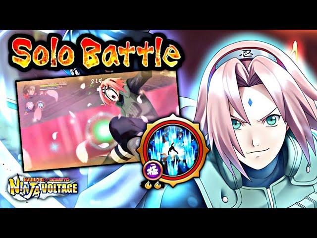 Sakura (Great Ninja War) With 2nd EX Ult ~ Solo AM Gameplay ~ || NxB NV