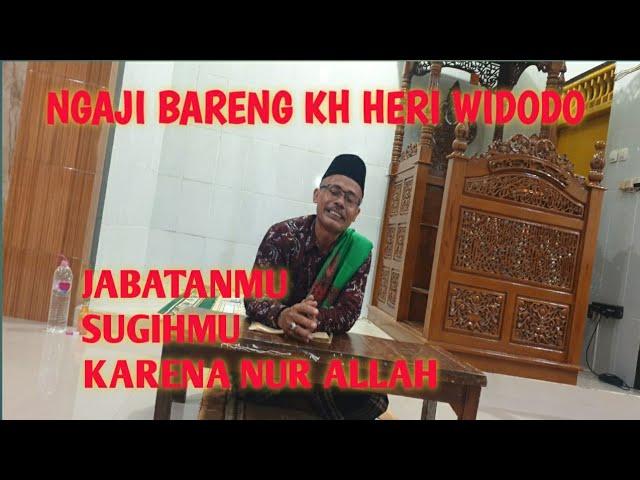 ngaji bareng KH Heri Widodo