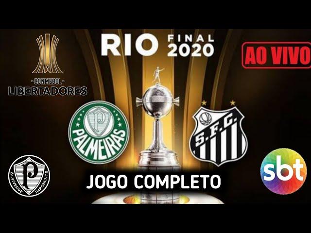 PALMEIRAS X SANTOS | VERDÃO CAMPEÃO DA CONMEBOL LIBERTADORES 2020 | JOGO COMPLETO