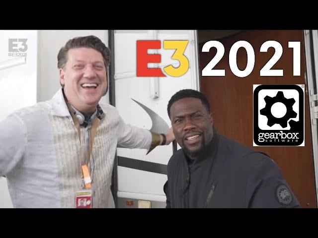 Kevin Hart at Gearbox E3 2021 Showcase