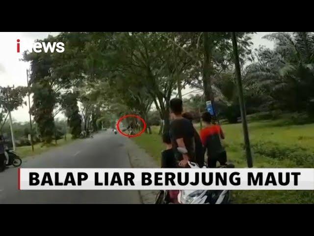 Viral! Tabrak Pohon, Balap Liar Berujung Maut di Sumatera Utara - iNews Sore 18/06