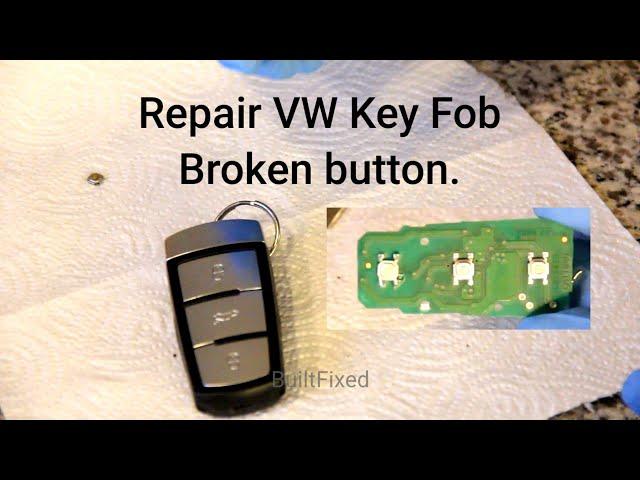 Expensive $600 vw passat key or repair it yourself