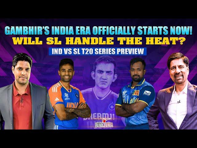 Gambhir's India Era Officially Starts Now | Will Sri Lanka Handle the Heat? | IND vs SL T20 Preview