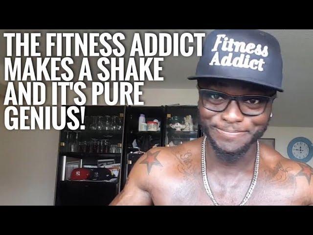 Cooking with Tyrone....The Fitness Addict Makes A Protein Shake Without Supplements