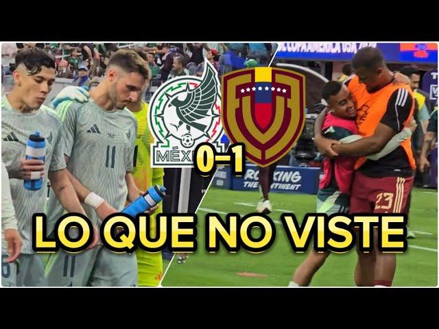 ️ El ritual de Romo, Gesto de Rondón, Montes lesionado y Reacciones del México vs Venezuela