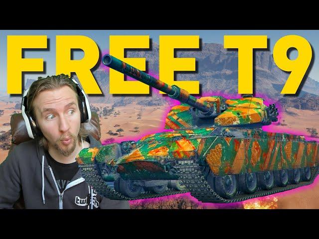 WG Giving a FREE T9 "GSOR the Tank" in World of Tanks!