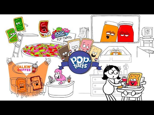 Funniest Pop Tarts Toaster Pastries Cartoon Commercials EVER! POP TARTS CRAZY GOOD