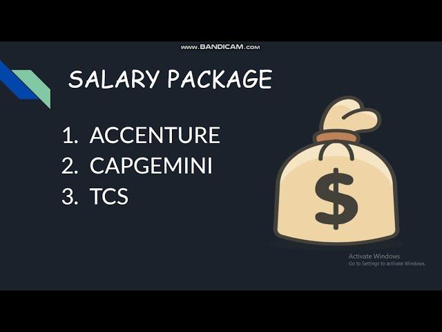 Which one to choose? Accenture, Capgemini or TCS