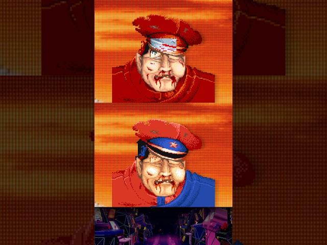 STREET FIGHTER 2 vs TURBO  Portraits Comparison