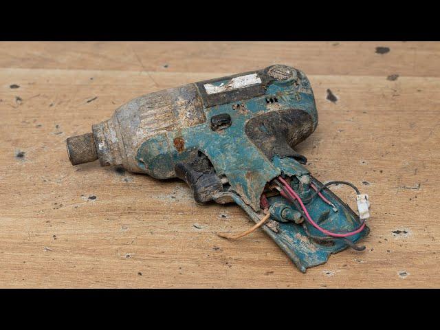 Restoration Of Impact Driver Makita TD122D