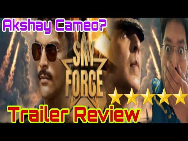 SKY FORCE TRAILER REVIEW | SKY FORCE TRAILER REACTION | AKSHAY KUMAR | OFFICIAL | VEER PAHARIYA FILM