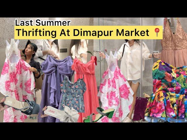 Shopping ️& Thrifting At Dimapur Market Nagaland || Second Hand Clothes Shopping At Dimapur Market