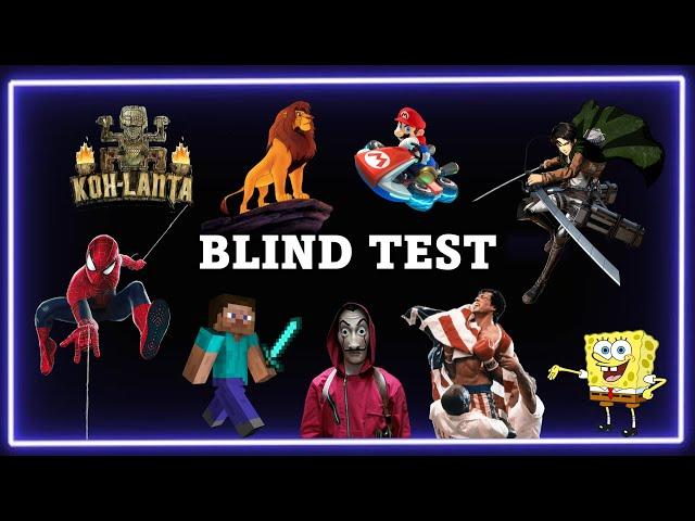 Blind Test - Tous Genres 60 Extraits (Films, Séries, Disney,...) #3