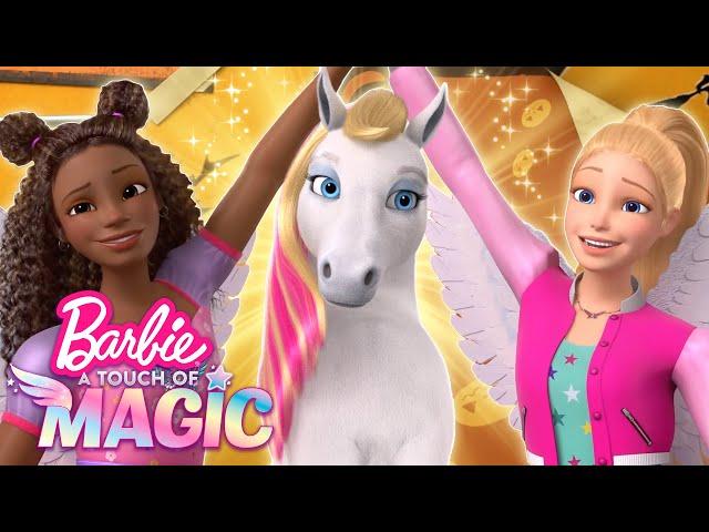 Barbie A Touch Of Magic!  | 40 Minute Barbie Netflix Compilation | Fun Barbie Moments!