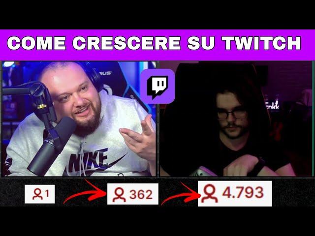 RUBINO ED ENKK SPIEGANO COME CRESCERE SU TWITCH!