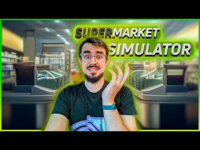 Gleichzeitig an 2 Kassen?! // Supermarket Simulator #34