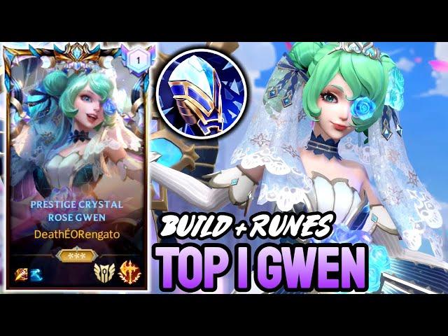 WILD RIFT GWEN - TOP 1 GWEN GAMEPLAY - CHALLENGER RANKED