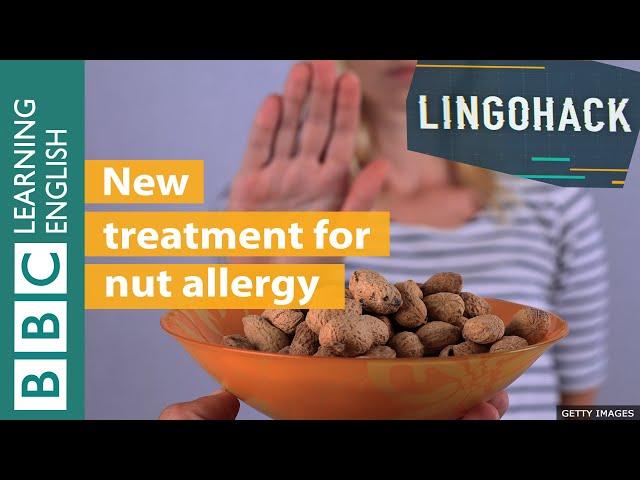 New treatment for nut allergy - Lingohack