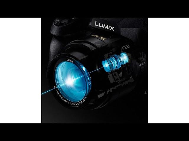 PANASONIC LUMIX FZ300 Long Zoom Digital Camera features 12.1 Megapixel, 1/2.3-inch Sens...