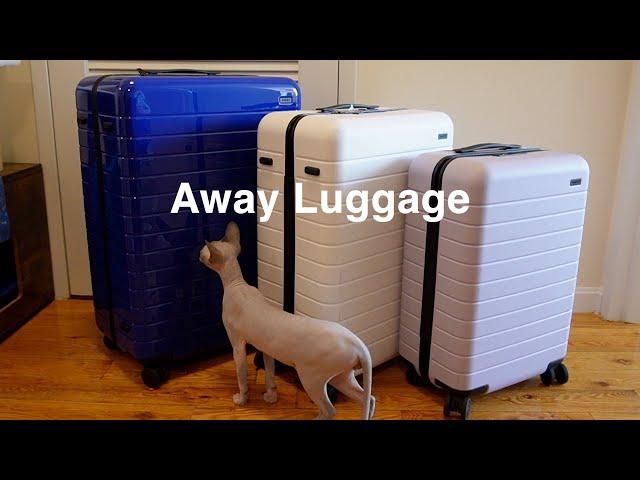 Away Luggage - Large unboxing, Medium and Carry-on Review