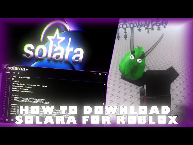 [Roblox Showcase] How to use Solara in 2024! [Scripts/Exploits Tutorial]