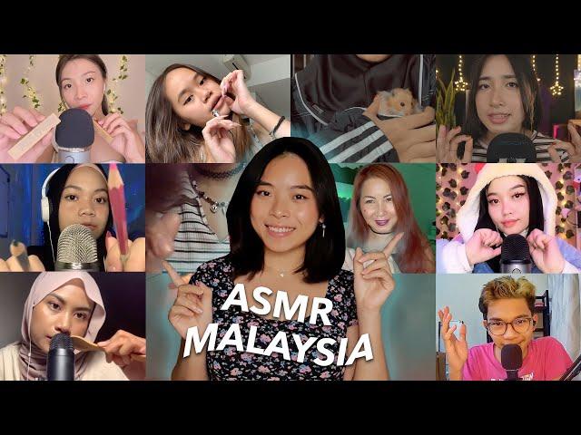 MALAYSIAN ASMRTISTS COLLAB  Trigger Words Bahasa Melayu (Malay)