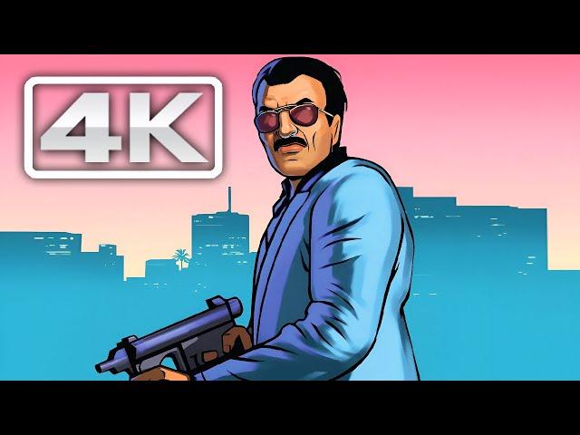 GTA VICE CITY STORIES All Cutscenes (Game Movie) 4K Ultra HD