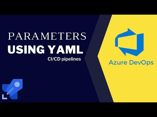 How to define runtime parameters in azure devops  using YAML CI/CD pipelines