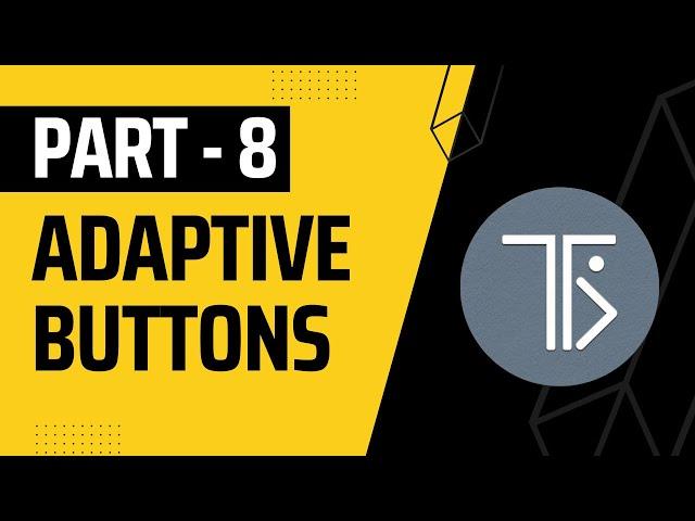 Adaptive Buttons in Flutter | iOS and Android | Part - 8