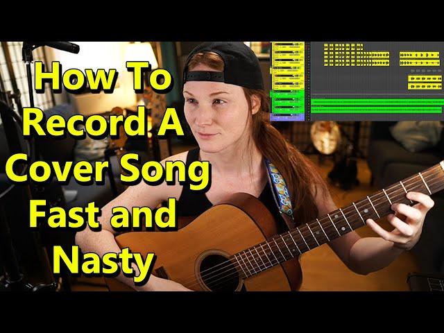 How To Record A Cover Song In Reaper FAST! Recording Tutorial