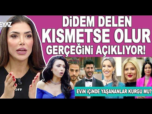 Kısmetse Olur Aşkın Gücü tamamen kurgu mu? Gelinler ve Damatlar anlaşmalı mı? Didem Delen açıklıyor