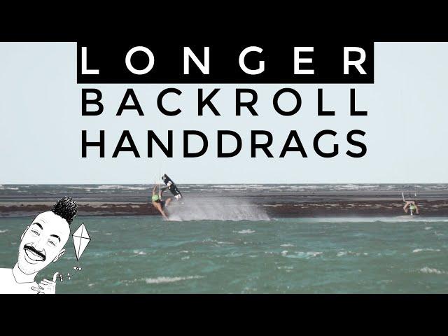 How to do MASSIVE Backroll Hand Drags & Stop CRASHING | Kitesurfing tutorial | Get High with Mike