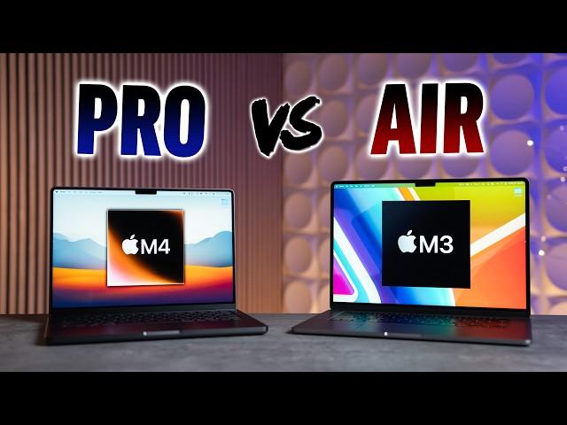 M4 MacBook Pro vs M3 MacBook Air - Value KING in 2025?!