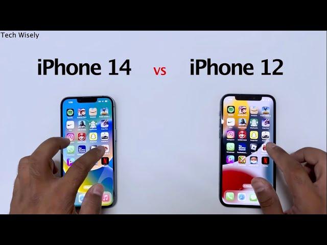 iPhone 14 vs iPhone 12 - SPEED TEST