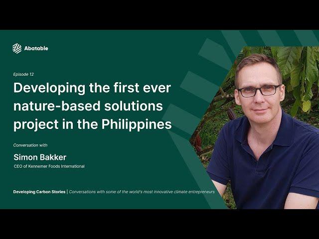 Developing Carbon Stories - Episode 12 - Simon Bakker from Kennemer Eco Solutions