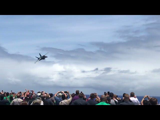 F18 Hornet Sonic Boom