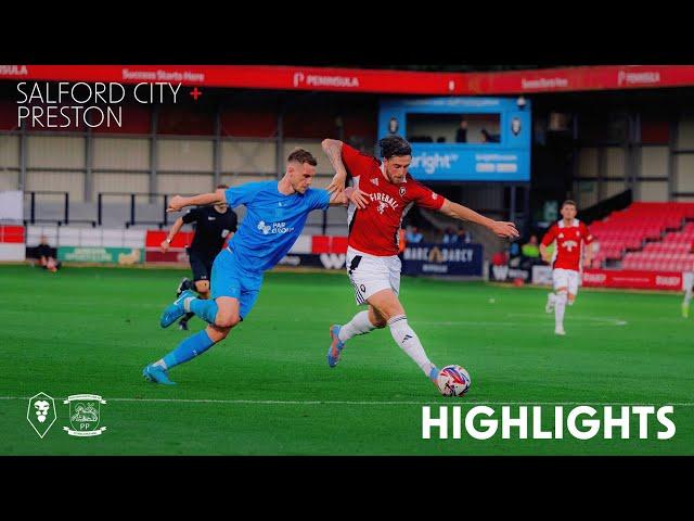 HIGHLIGHTS | Salford City 0-2 Preston North End