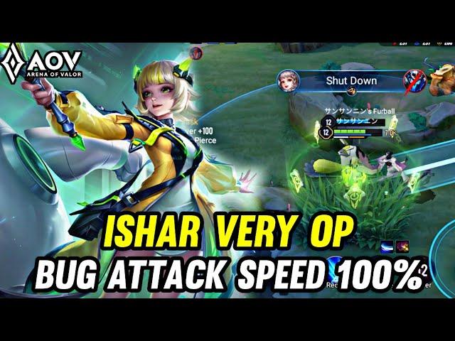 AOV : ISHAR GAMEPLAY | VERY OP - ARENA OF VALOR LIÊNQUÂNMOBILE ROV