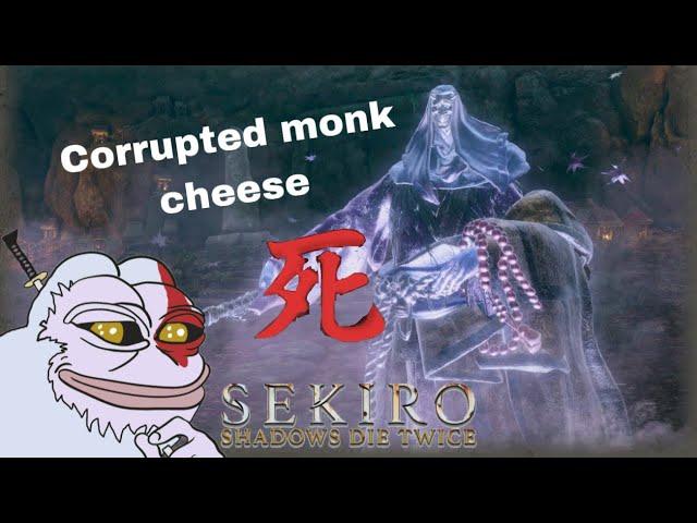 SEKIRO CORRUPTED MONK CHEESE 2024  *WORKING* #sekiro #sekiroshadowsdietwice #fromsoftware